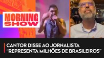 Zezé di Camargo elogia Allan dos Santos em show nos Estados Unidos