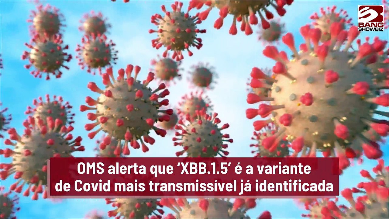 OMS alerta que ‘XBB.1.5’ é a variante de Covid mais transmissível já identificada