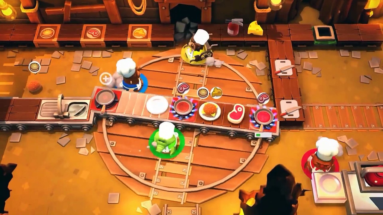 Ankündigungs-Trailer zu Overcooked 2