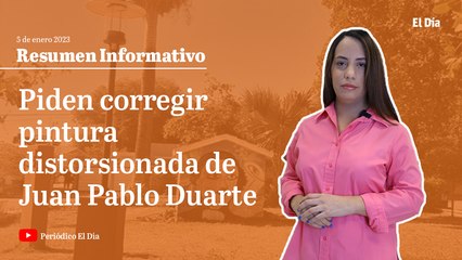 Instituto Duartiano insta corregir pintura distorsionada de Juan Pablo Duarte en Pedernales