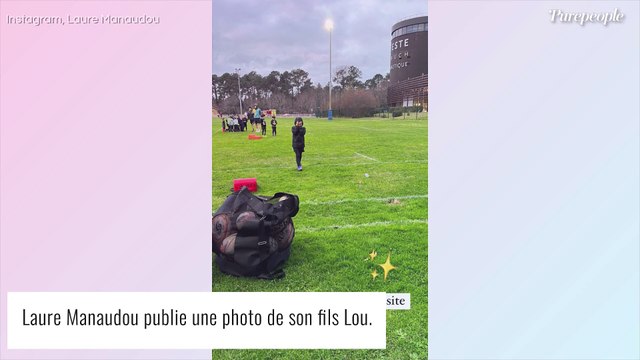 Laure Manaudou : Son fils Lou dépité, elle immortalise son échec avec un but bien précis...