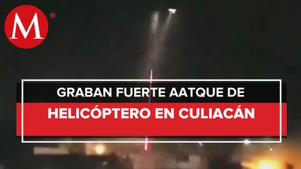 Captan Helicóptero disparando a la Sindicatura de Jesús María en Culiacán