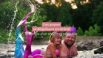 Ces papas se déguisent en sirène le temps d’un shooting père-fille