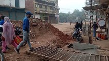 sidhi: The contractor did not open the road, people are getting upset