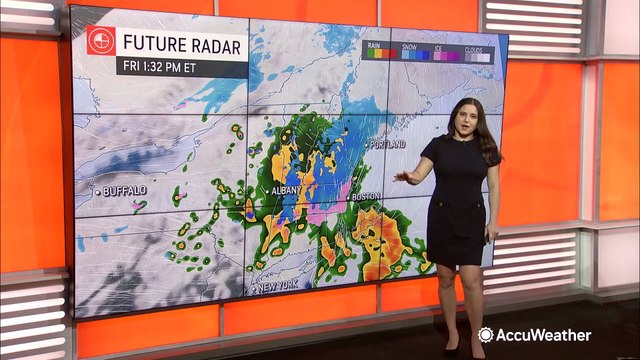 Colder, wintry weather returns to Northeast, Midwest