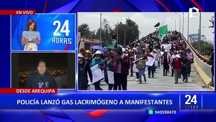 Arequipa: así se vivió el primer día de protestas en el sur