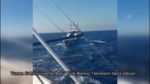 Yunanistan'ın Türk balıkçı teknelerini tacizini Sahil Güvenlik önledi