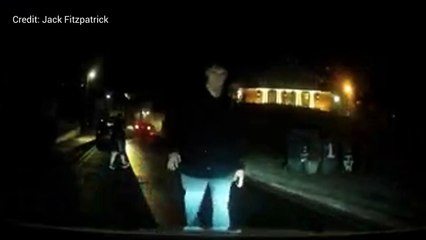 Man climbs on car in Canterbury
