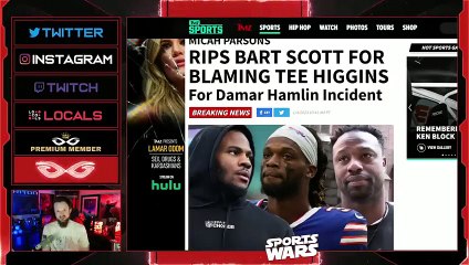 ESPN's Bart Scott Gets DESTROYED By Micah Parsons For Blaming Tee Higgins For Damar Hamlin Play