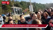 İYİ Parti'den Uludağ için zincirli protesto