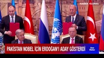 Cumhurbaşkanı Erdoğan'ın Nobel adaylığına ilk destek Pakistan'dan geldi