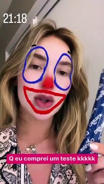 Virgínia Fonseca decidiu fazer um teste de gravidez 'por desencargo' após mensagens do seguidores