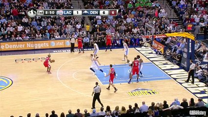 NBAHistory: Chauncey Billups records 32 points and 6 3PM in his return to Denver in 2012