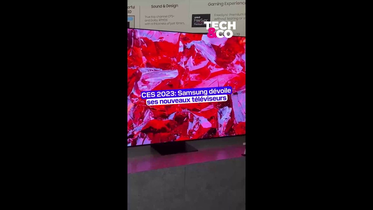 CES 2023: MicroLED, 8K... Samsung dévoile ses n...