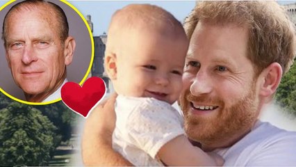 Harry is excited to reveal details of his little daughter's resemblance to Prince Philip