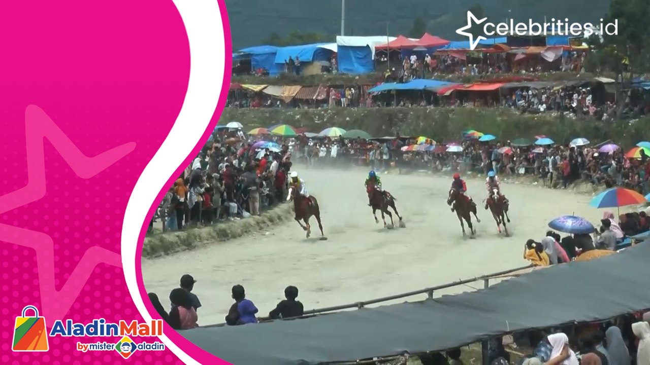 Aksi Joki Cilik Pacu Kuda di Atraksi Budaya Gayo, Seru!