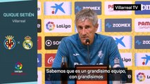 OPTIMISMO en el VILLARREAL de QUIQUE SETIÉN antes de enfrentarse al REAL MADRID | DIARIO AS