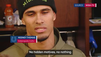 Thomas explains 100-mile trip to see Hamlin