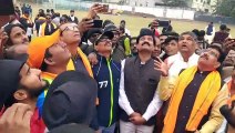 Sports Festival: MP tosses coin, MLA throws ball