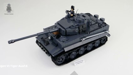 COBI World War II | 2538 --- Panzerkampfwagen VI Tiger Ausf.E --- unboxing and pure build --- part 6