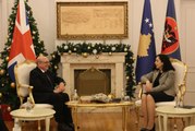 Kosova Cumhurbaşkanı Osmani, İngiltere'nin Batı Balkanlar temsilcisiyle görüştü