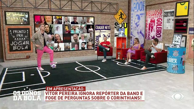 Neto detona Vitor Pereira por veto a repórter da Band: censura 05/01/2023 16:05:13