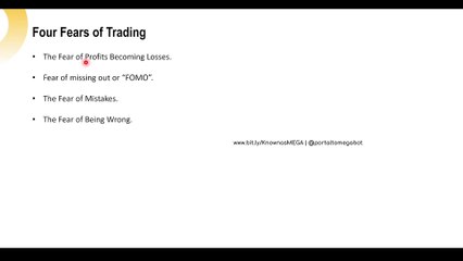9. Four Fears of Trading