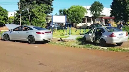 Carros colidem no Morumbi