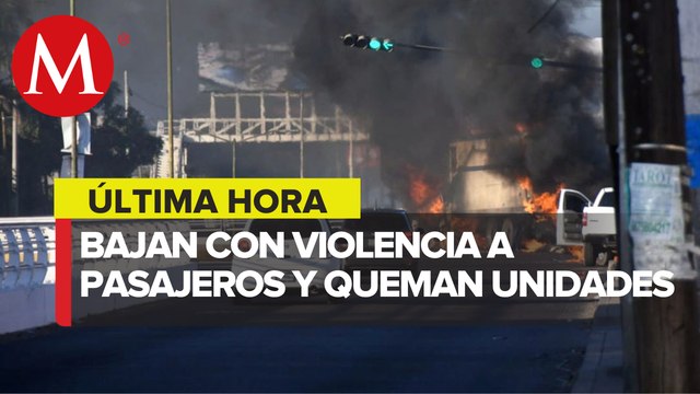 Reportan secuestros de autobuses al norte del estado de Sinaloa