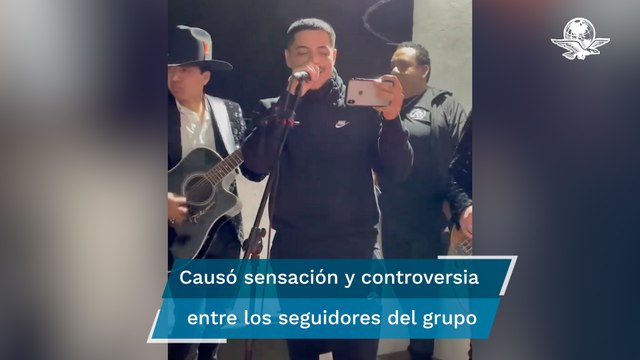 La vez que Eduin Caz, de Grupo Firme, entonó El Ratón , canción para Ovidio Guzmán