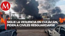 Captan saqueos y toma de ambulancias en Culiacán, piden a civiles no salir