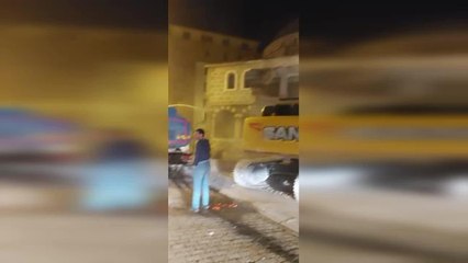 Artvin Yusufeli'nde 27 Yıllık Cami Yıkıldı.