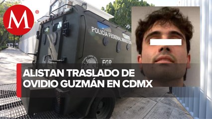 Llegan vehículos blindados a la FGR en Paseo de la Reforma