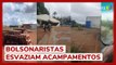 Bolsonaristas esvaziam acampamentos antidemocráticos