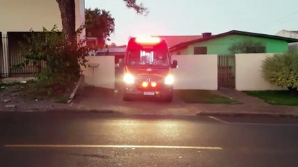 Siate socorre vítima de queda no Universitário