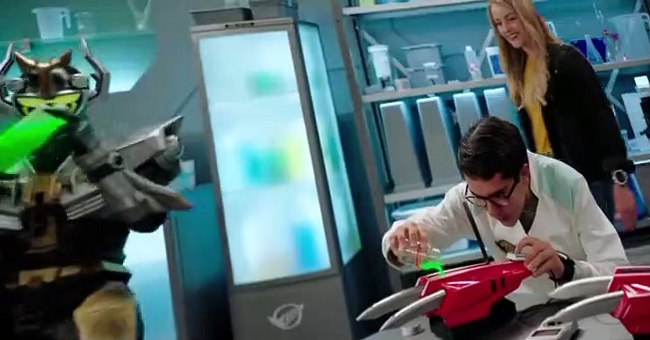 Power Rangers Beast Morphers Power Rangers Beast Morphers E012 Real Steel