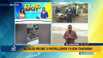 El Agustino: solo hay tres patrulleros para luchar contra la inseguridad, el resto es chatarra