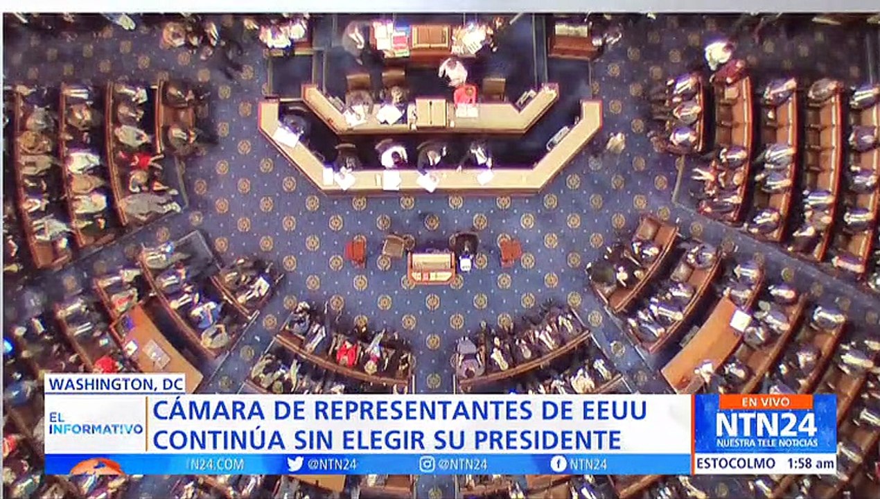 Cero y van nueve: Cámara de Representantes de Estados Unidos sigue sin definir a su presidente