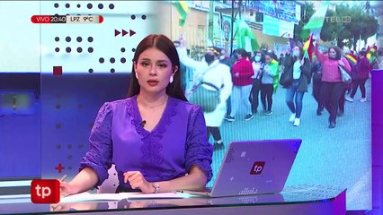 Marcha en La Paz exige la liberación de Camacho