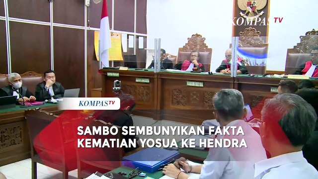 Ini Alasan Ferdy Sambo Sembunyikan Kasus Kematian Yosua dari Hendra Kurniawan
