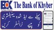 How funds are transfer from bank of Khyber to payee  _ how to transfer money to payee account in bok app _ bok funds transfer _