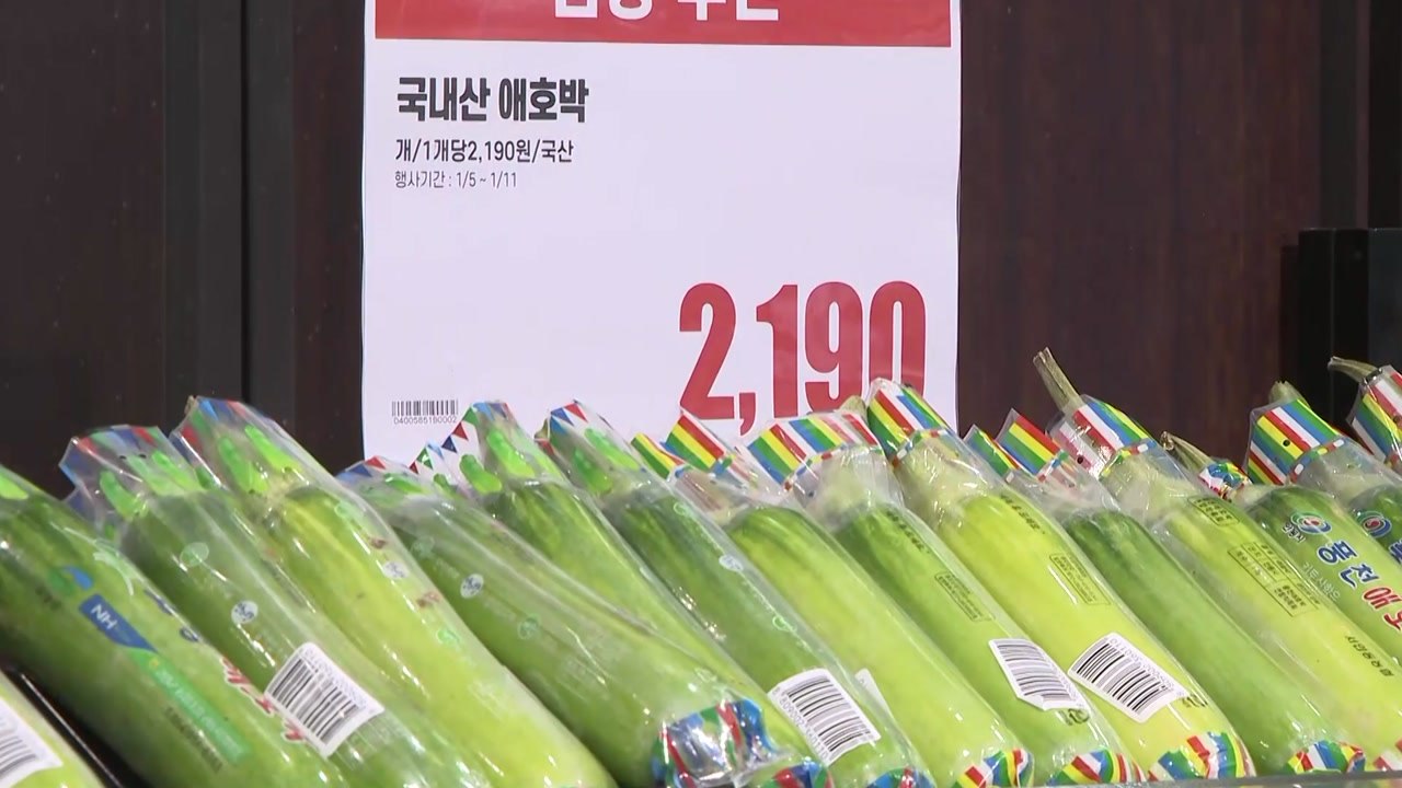 새해 들어 다 올랐다..."한파에 채소 가격 2배 급등" / YTN