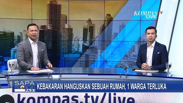 Rumah Lantai 2 di Kebon Jeruk Dilahap Si Jago Merah, 15 Unit Mobil Pemadam Kebakaran Diterjunkan!