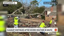 Dozens of buildings damaged by Montgomery tornado