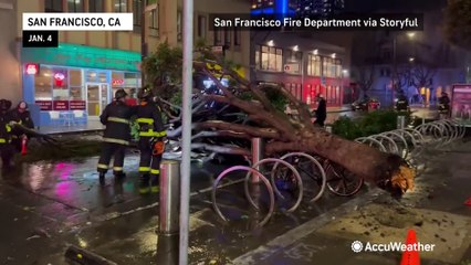 Repeated storms creating dangerous conditions in California