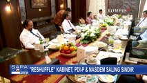 Heboh Saling Sindir PDI-P dan Nasdem soal Wacana Reshuffle Kabinet!