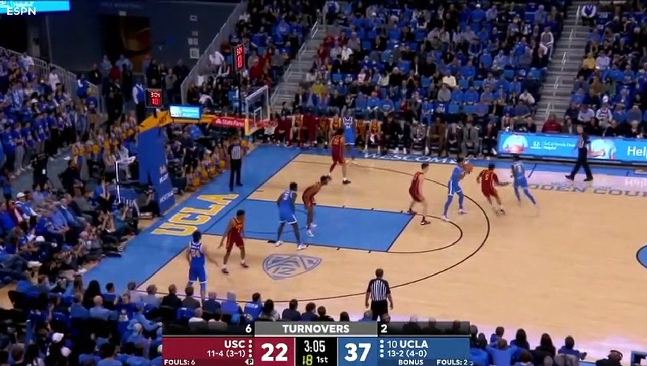 USC vs. No. 10 UCLA _ Game Highlights _ NCAA Men's Basketball _ 2022-23 Season