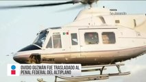 Ovidio Guzmán llega a penal del Altiplano tras 12 horas de su detención en Culiacán