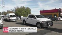 Concluyen traslado de 84 reos de alta peligrosidad en Zacatecas