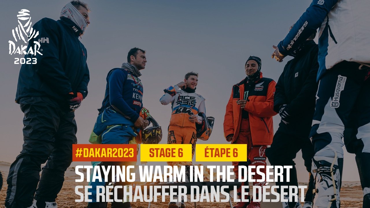 Bonfire in the desert / Feu de camps dans le désert - Étape 6 / Stage 6 - #Dakar2023
